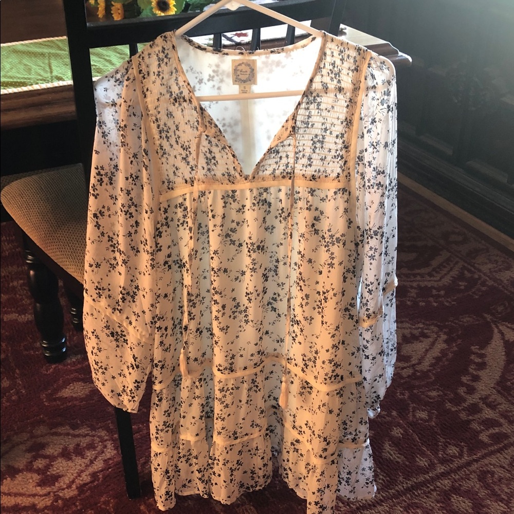 Floral Smocked dress